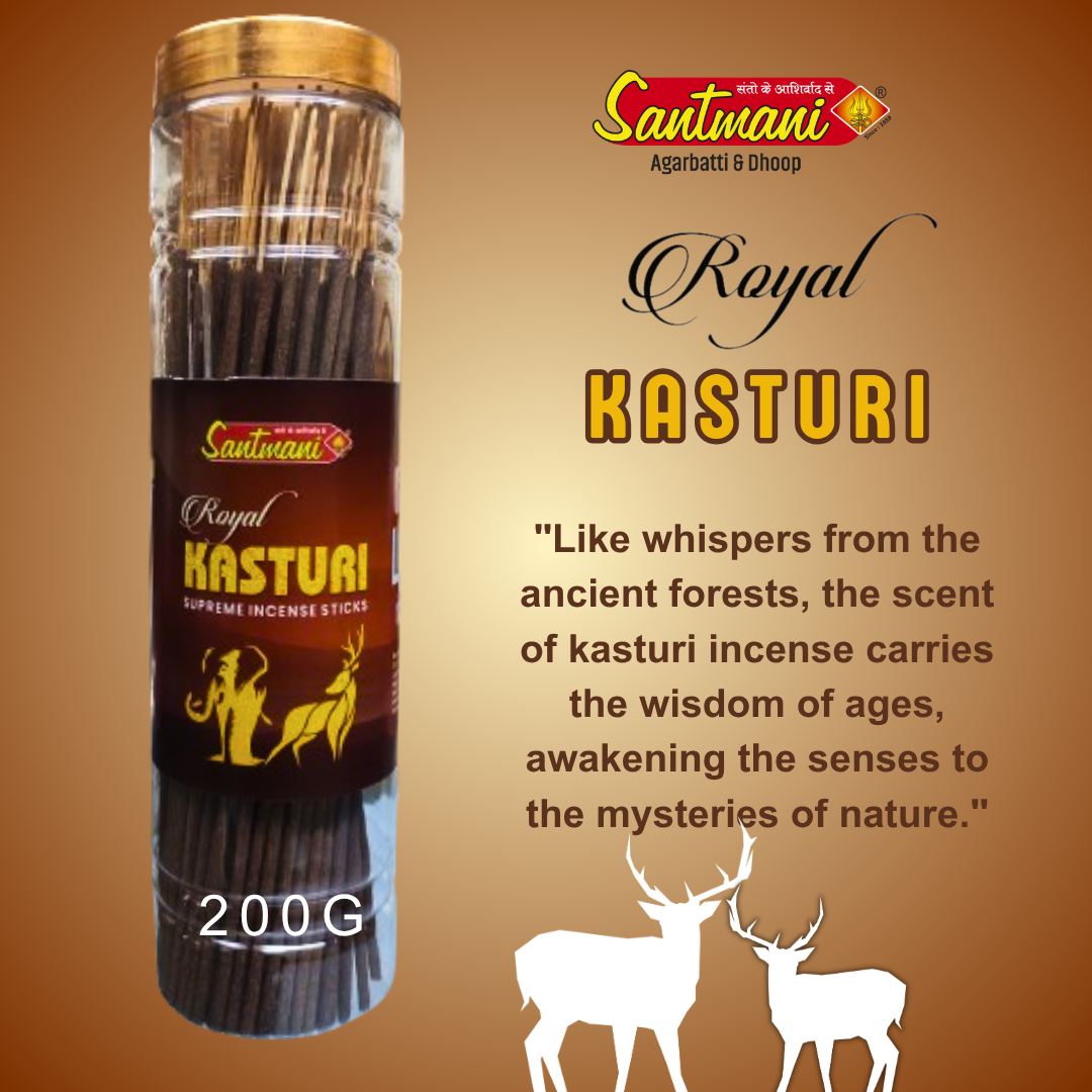 Royal Kasturi|Incense Stick|Santmani